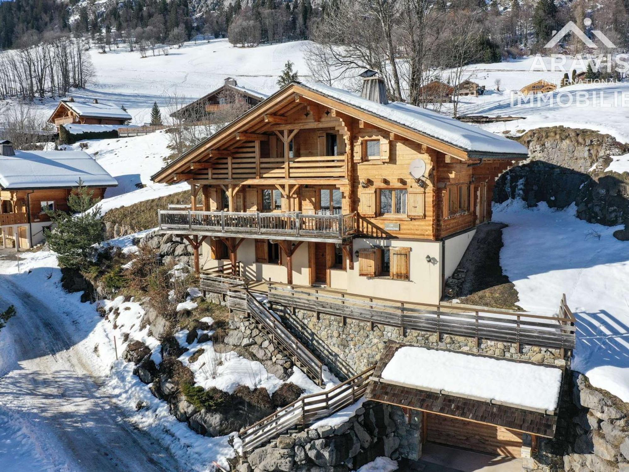 Chalet Independant Spacieux, 18 Pers, 7 Chambres, Wifi, Proche Commerces! - Fr-1-391-29 Le Grand-Bornand Eksteriør billede